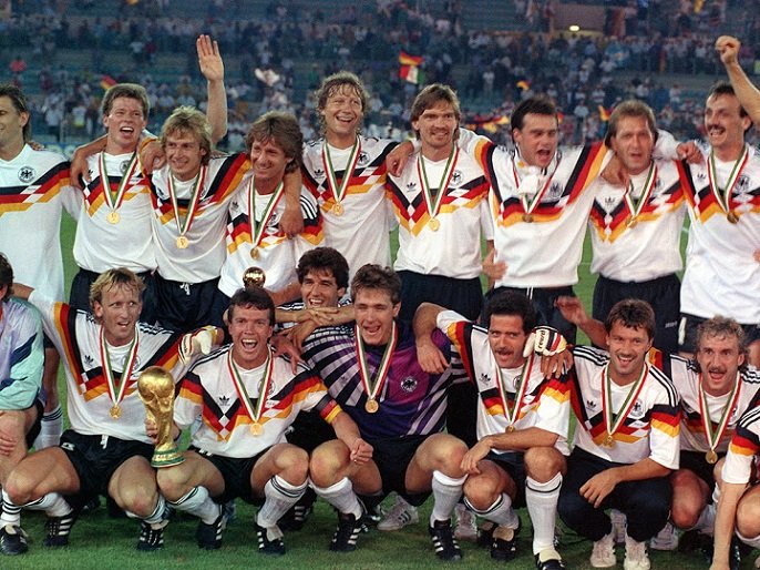 Germany World Cup winners 1990