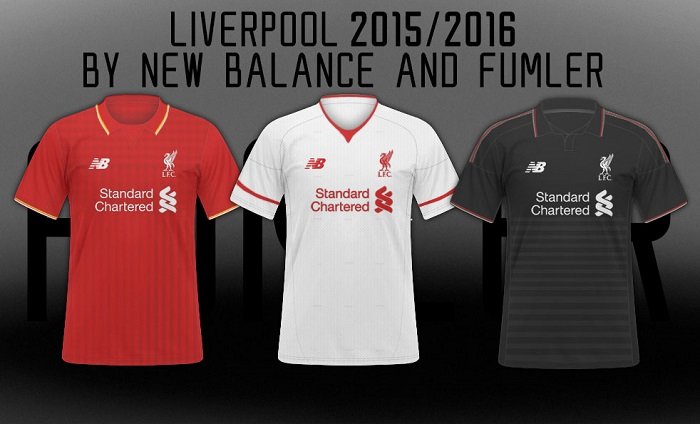New Liverpool kits 2015/16