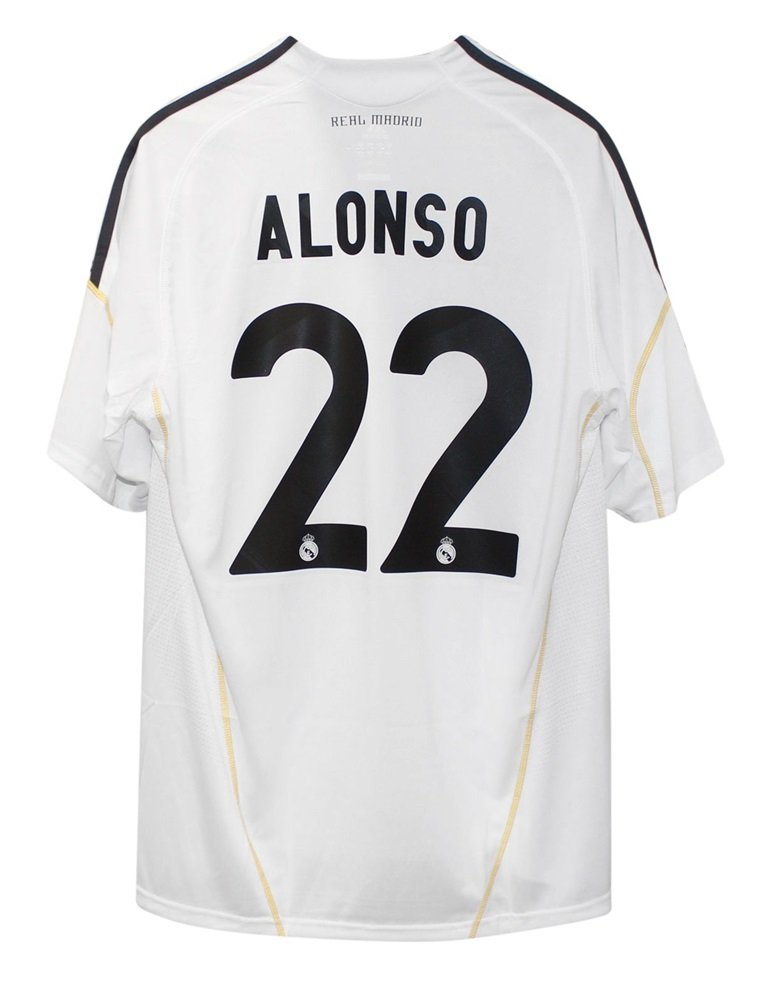 Real Madrid home jersey 2009/10 - ALONSO 22
